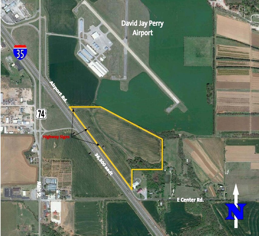 Airport Road, Goldsby, OK à vendre Photo du bâtiment- Image 1 de 3