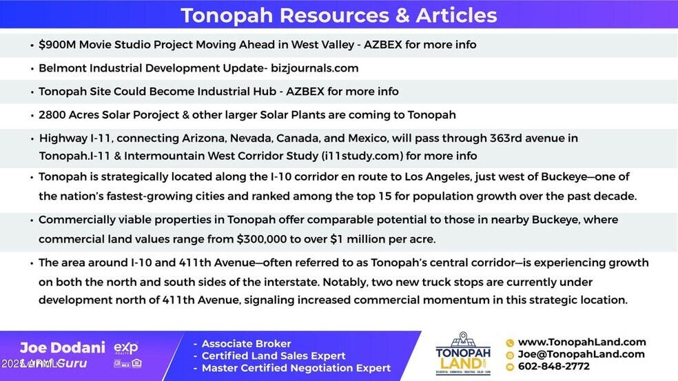 41900 Indian School rd, Tonopah, AZ à vendre - Photo du bâtiment - Image 3 de 3