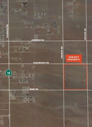 Plus de détails pour Paramount Rd, Phelan, CA - Terrain à louer