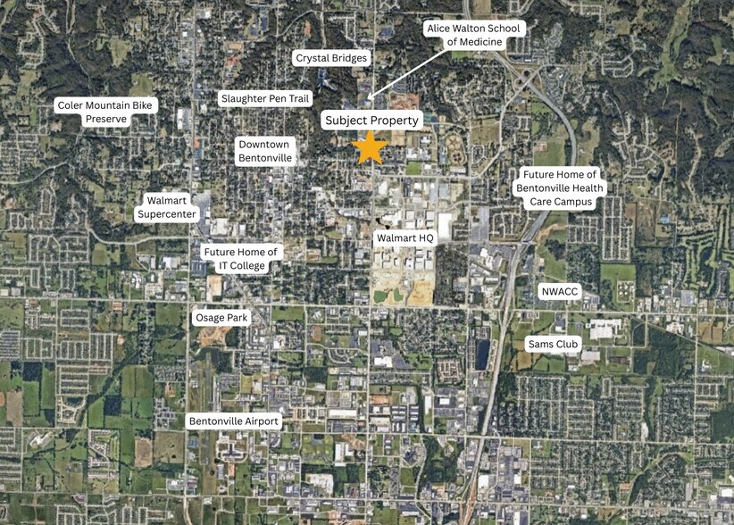1006 NE 2nd St, Bentonville, AR à vendre - Photo du bâtiment - Image 1 de 18