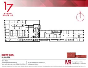 17 N State St, Chicago, IL for lease Floor Plan- Image 1 of 12