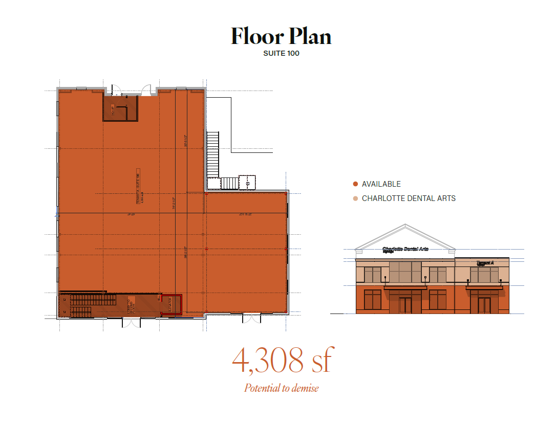 7852 Arboretum Dr, Charlotte, NC for lease Floor Plan- Image 1 of 3
