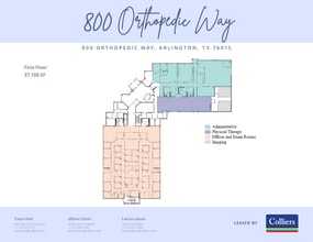 800 Orthopedic Way, Arlington, TX for lease Floor Plan- Image 1 of 1