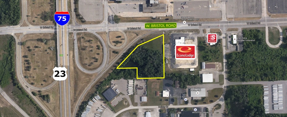 I-75/US-23 & Bristol Rd, Flint, MI à vendre - Aérien - Image 1 de 4