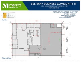 3700 Commerce Dr, Baltimore, MD for lease Floor Plan- Image 1 of 1