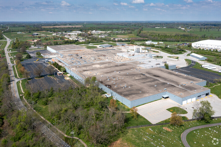 900-1000 Tyrone Pike, Versailles, KY for lease - Aerial - Image 2 of 4