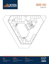 3 Bethesda Metro Center, Bethesda, MD for lease Floor Plan- Image 1 of 1