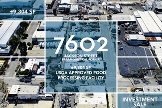 Plus de détails pour 7602 Jackson St, Paramount, CA - Industriel à vendre