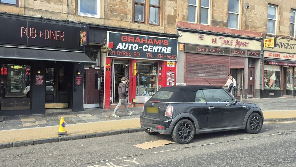 81-87 Byres Rd, Glasgow à louer - Photo du bâtiment - Image 2 de 2