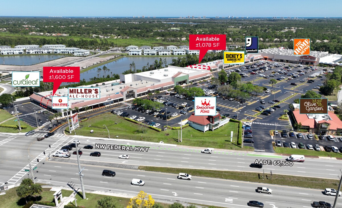 3471-3631 NW Federal Hwy, Jensen Beach, FL à louer Photo du bâtiment- Image 1 de 11