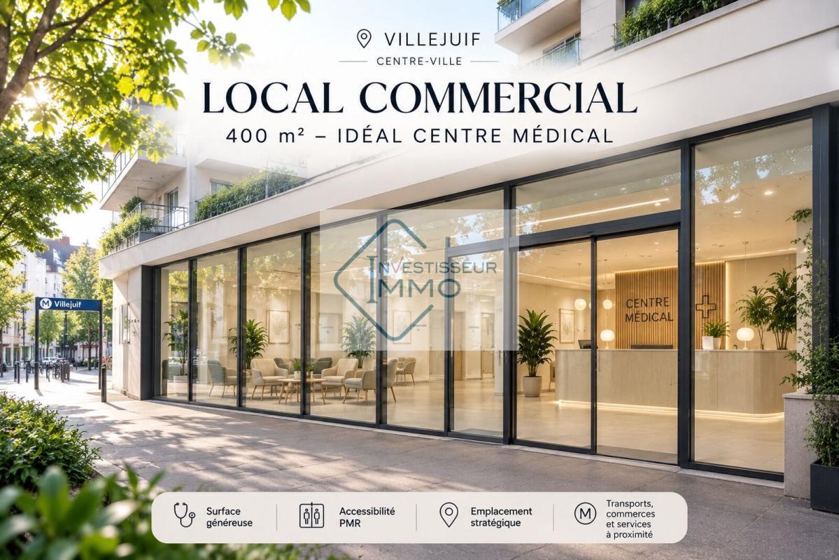 Retail in Villejuif for lease Building Photo- Image 1 of 5