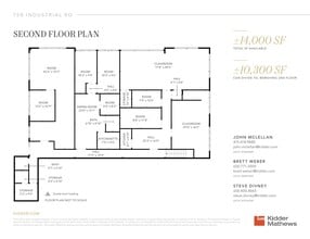 758 Industrial Rd, San Carlos, CA à louer Plan d’étage- Image 1 de 1
