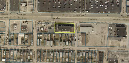 431 E Diamond Ave, Evansville, IN - Aerial  map view