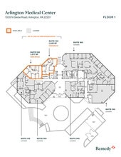 1005 N Glebe Rd, Arlington, VA for lease Floor Plan- Image 1 of 1