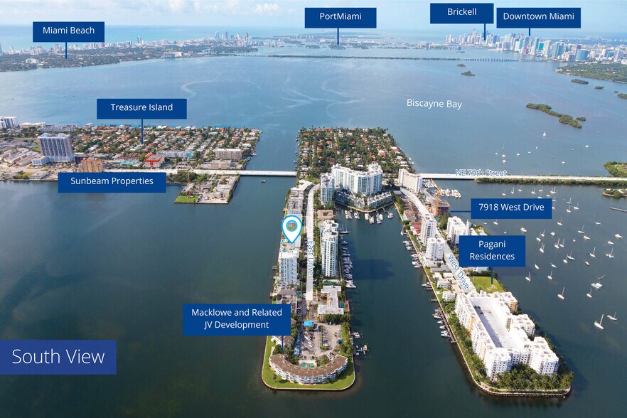 7923-7931 East Dr, North Bay Village, FL à vendre - Aérien - Image 3 de 6