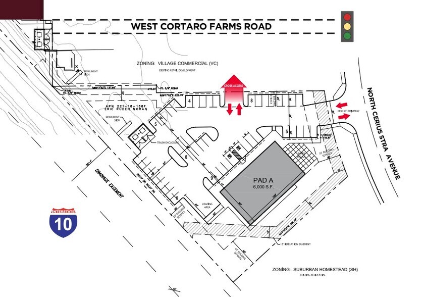 I-10 & CORTARO FARMS Rd, Tucson, AZ for sale - Building Photo - Image 1 of 2