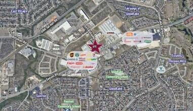 Railway & FM 78, San Antonio, TX - AERIAL  map view - Image1