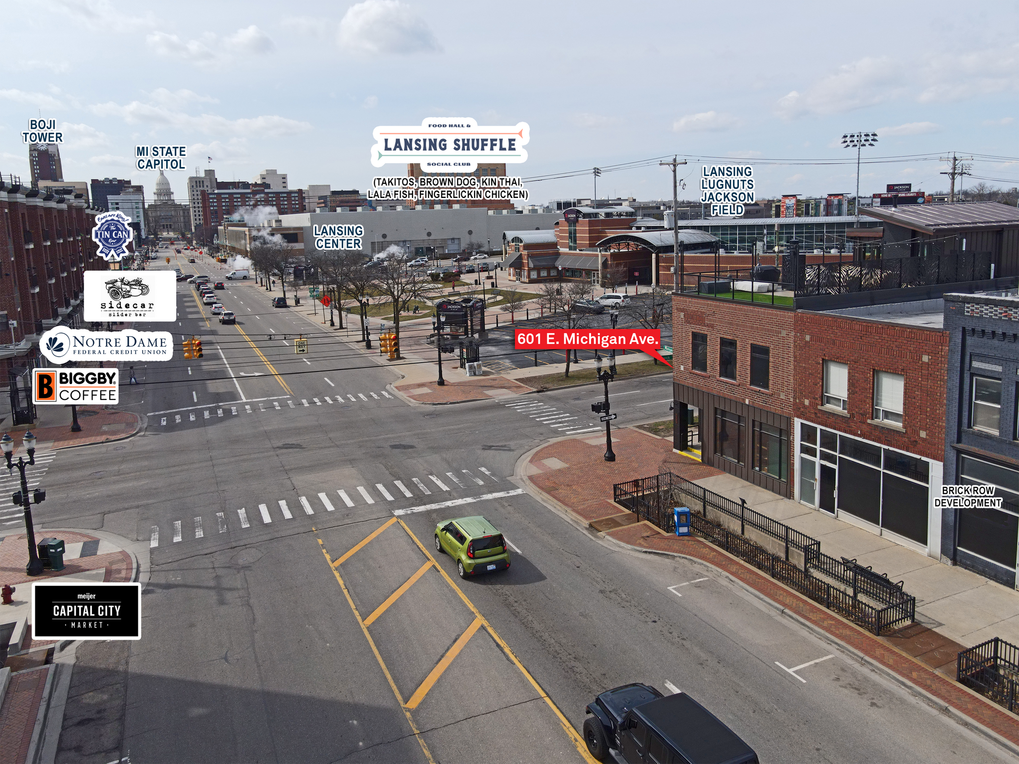 601 E Michigan Ave, Lansing, MI for lease Building Photo- Image 1 of 4