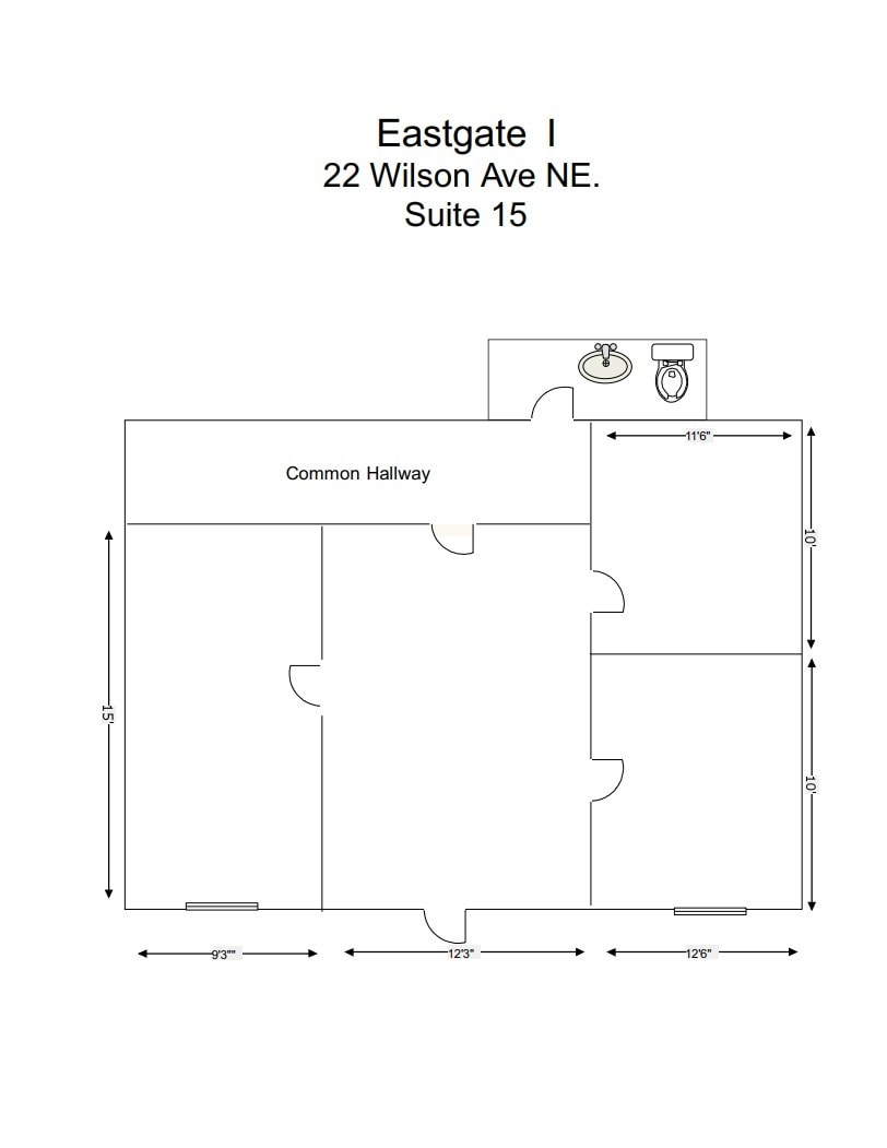 22 Wilson Ave NE, Saint Cloud, MN for lease Floor Plan- Image 1 of 1