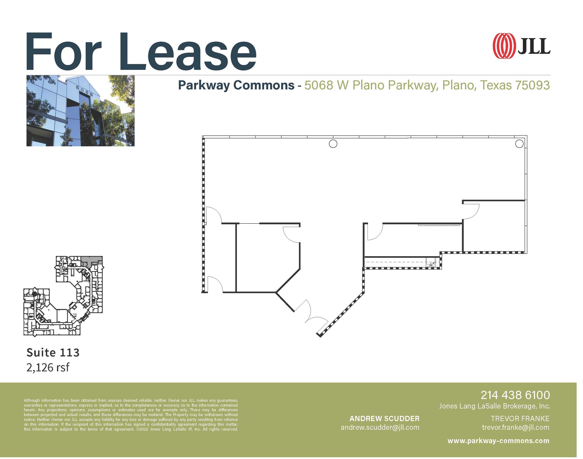 5068 W Plano Pky, Plano, TX à vendre Plan d’étage- Image 1 de 1