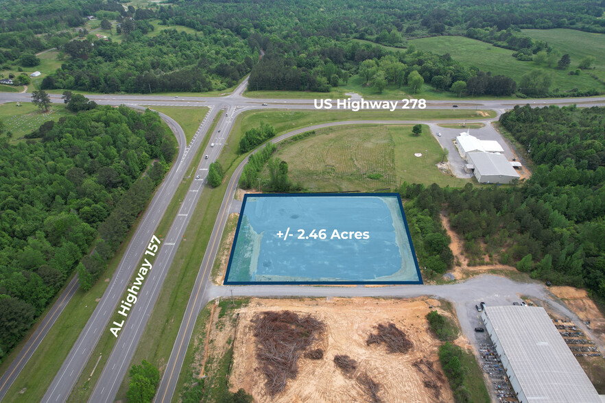 206 AL Hwy 157, Cullman, AL for lease - Aerial - Image 2 of 11