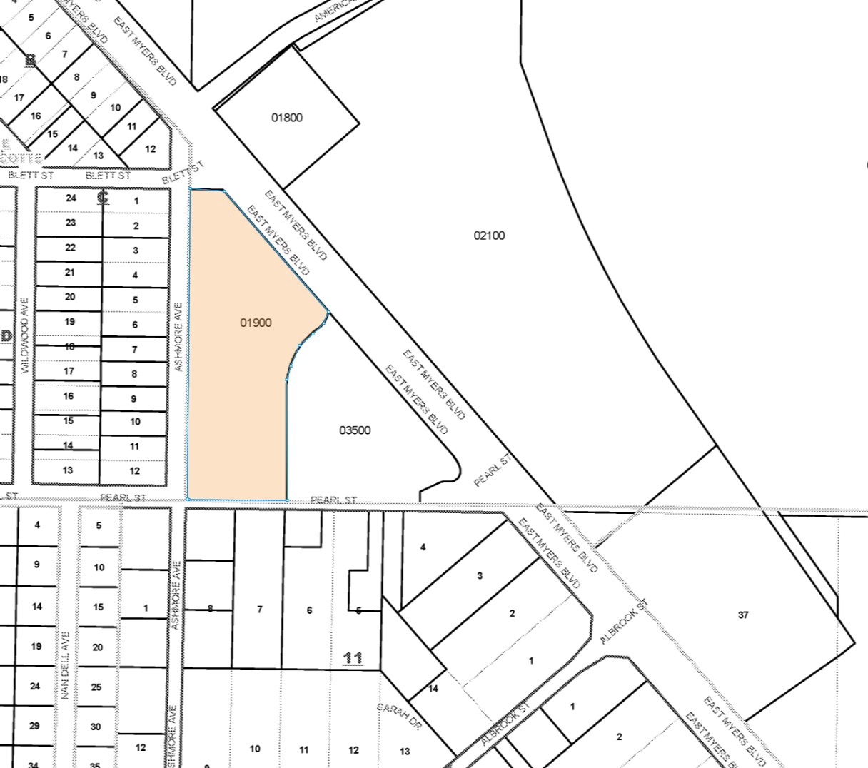 441 E Myers Blvd, Mascotte, FL à vendre Plan cadastral- Image 1 de 2