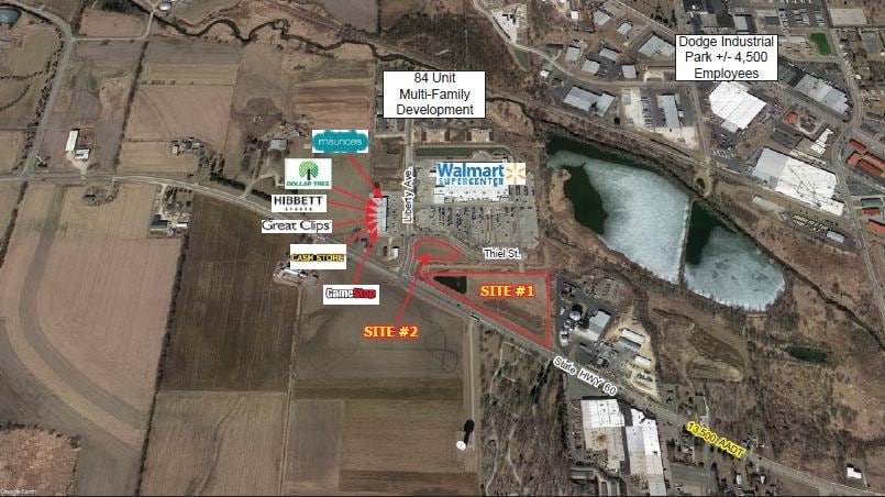 1220 Thiel St, Hartford, WI à vendre - Aérien - Image 2 de 3