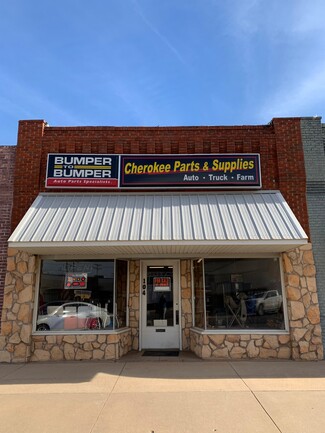 Plus de détails pour 104 S Grand Ave, Cherokee, OK - Vente au détail à vendre