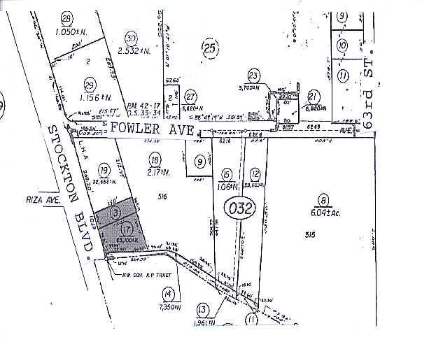 6701 Stockton Blvd, Sacramento, CA à vendre - Plan cadastral - Image 2 de 8