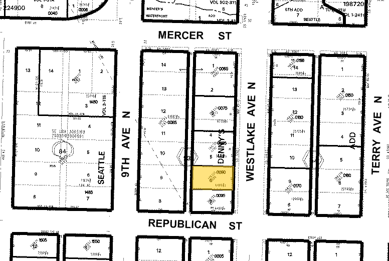 507 Westlake Ave N, Seattle, WA à louer - Plan cadastral - Image 2 de 2