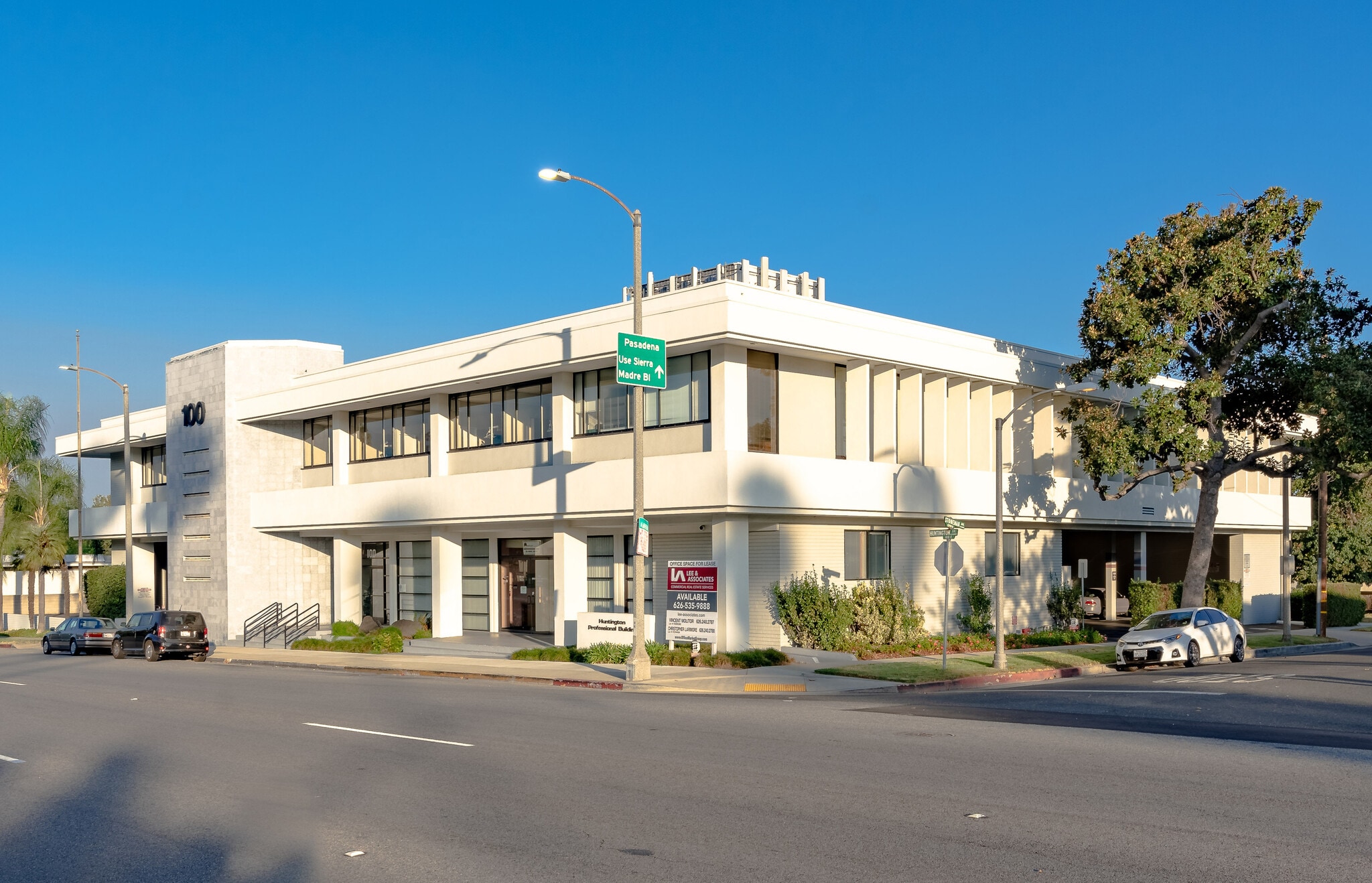 100 E Huntington Dr, Alhambra, CA for lease Building Photo- Image 1 of 5