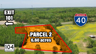 6.60 Acres just off I-40 on Highway 104 N - Truck Stop