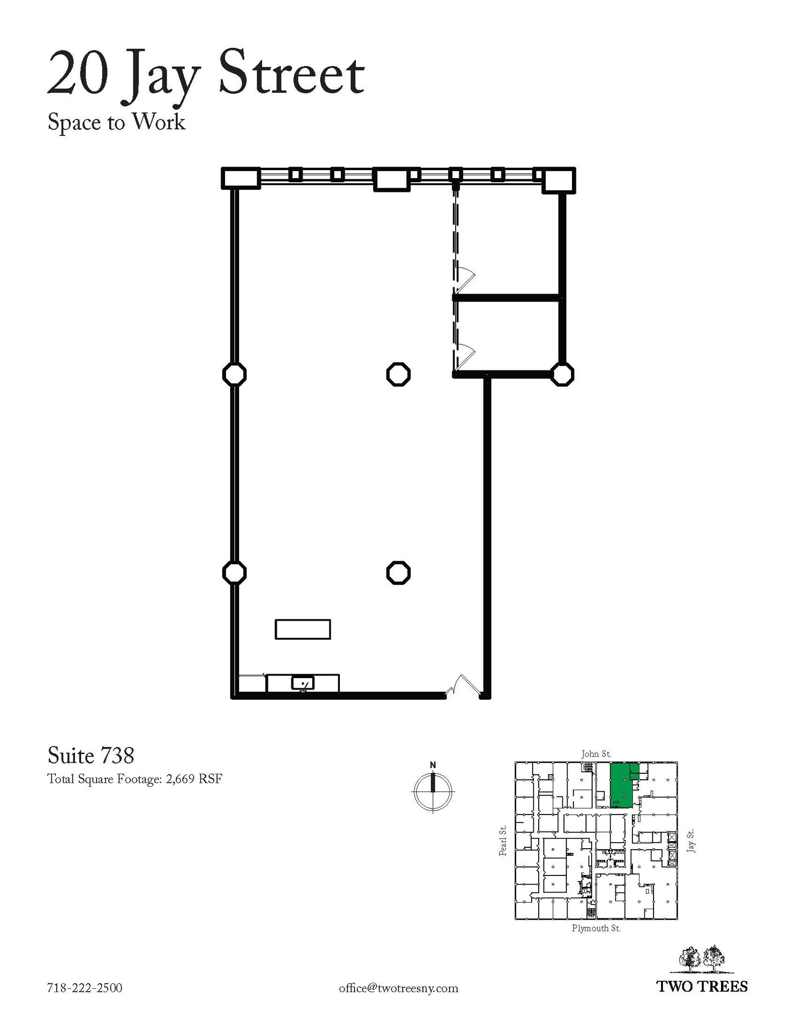 20 Jay St, Brooklyn, NY for lease Floor Plan- Image 1 of 8