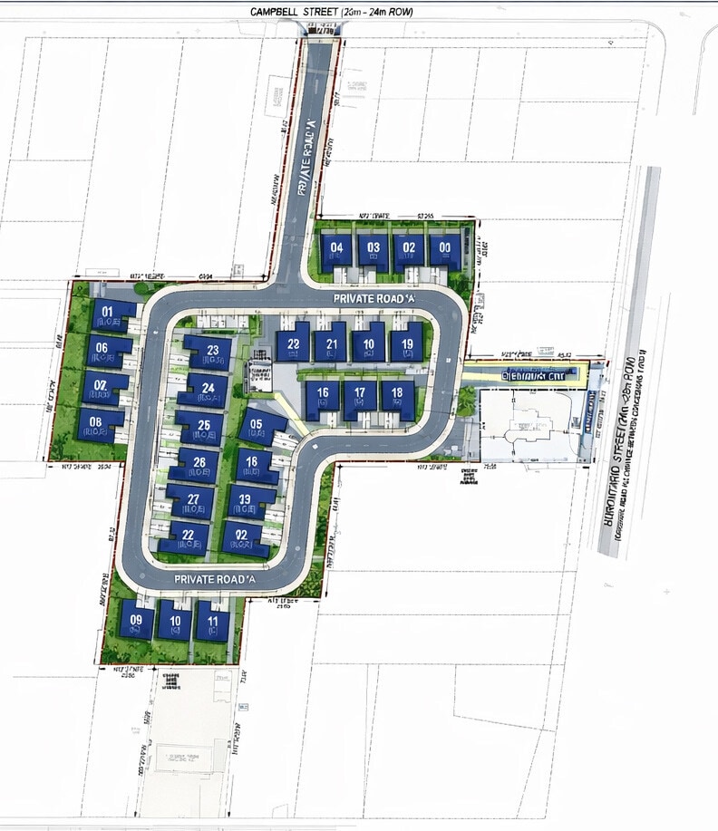 22 Campbell St, Collingwood, ON for sale Site Plan- Image 1 of 2