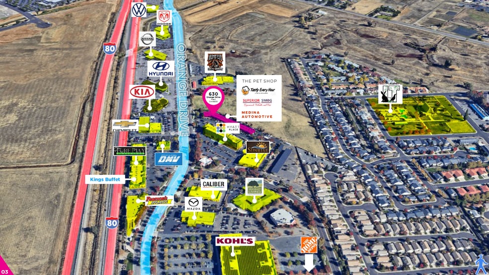 630 Orange Dr, Vacaville, CA for lease - Building Photo - Image 3 of 9