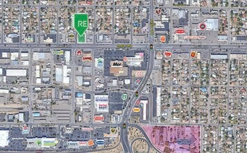 4801-4805 Menaul Blvd NE, Albuquerque, NM - AERIAL  map view