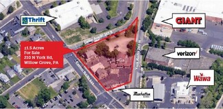 Plus de détails pour 210 N York Rd, Willow Grove, PA - Terrain à vendre