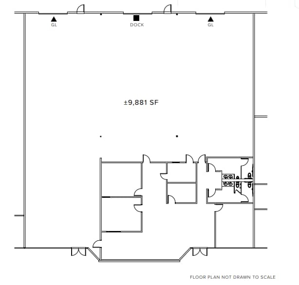 3727 Metro Dr, Stockton, CA à louer Plan d’étage- Image 1 de 1