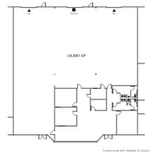 3727 Metro Dr, Stockton, CA à louer Plan d’étage- Image 1 de 1