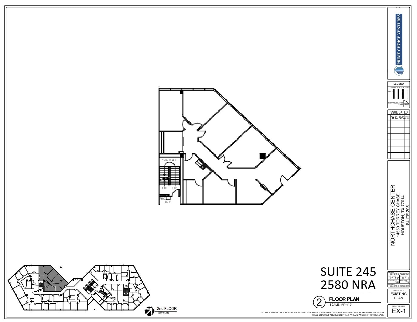 14550 Torrey Chase Blvd, Houston, TX à louer Plan d’étage- Image 1 de 1