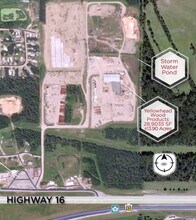 18226A Township Road 532, Edson, AB - Aerial  map view