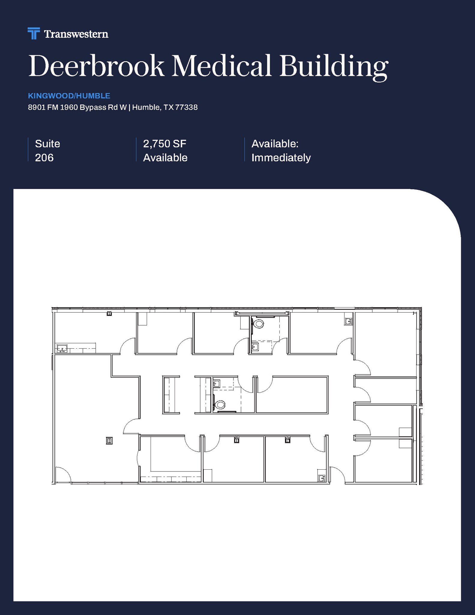 8901 FM 1960 Bypass Rd W, Humble, TX for lease Floor Plan- Image 1 of 1