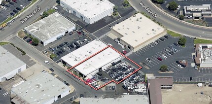 1163 N Knollwood Cir, Anaheim, CA - Aerial  map view