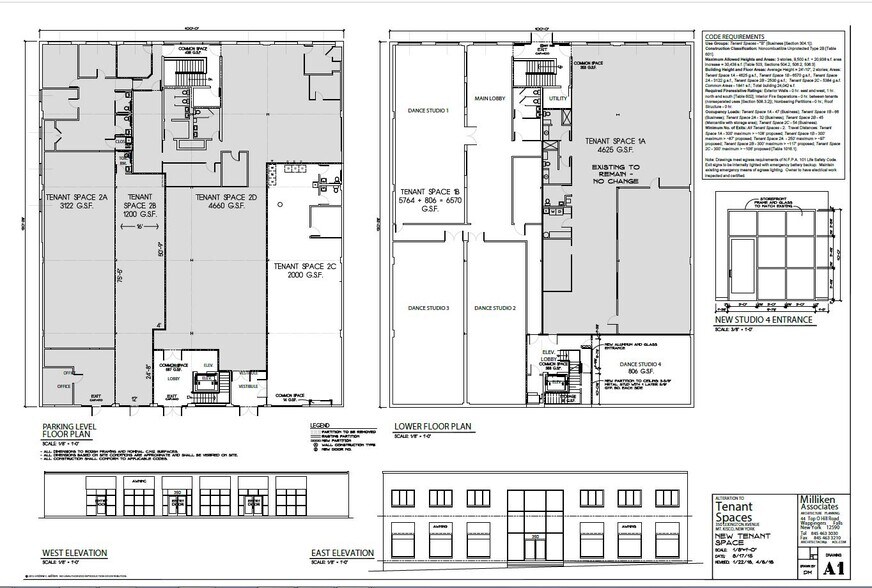 350 Lexington Ave, Mount Kisco, NY à louer - Plan d’étage - Image 2 de 2