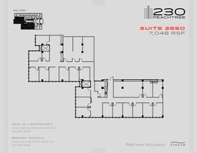 230 Peachtree St NW, Atlanta, GA for lease Floor Plan- Image 1 of 1