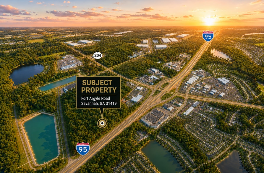 Fort Argyle Rd & Gateway Blvd, Savannah, GA for sale - Building Photo - Image 2 of 5