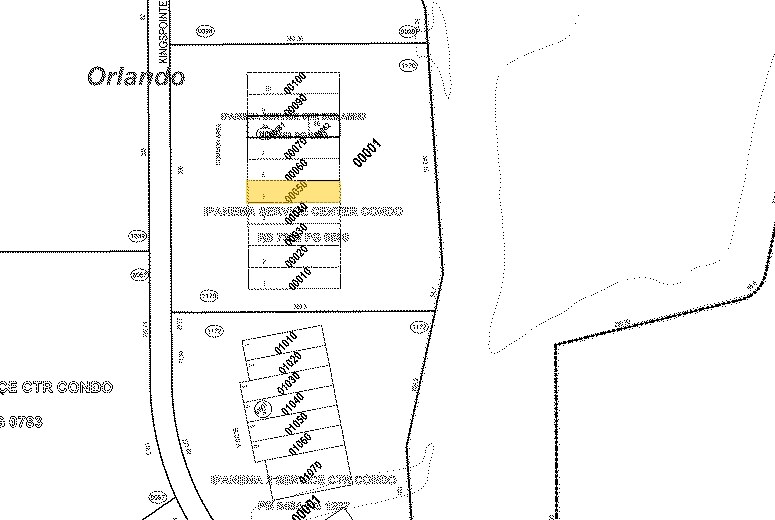6600-6626 Kingspointe Pky, Orlando, FL à louer - Plan cadastral - Image 2 de 80