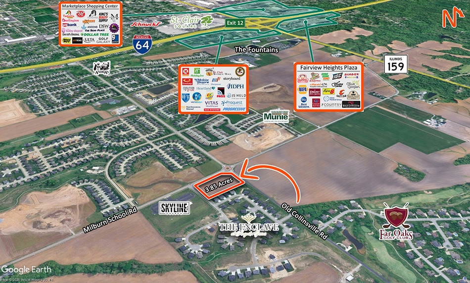 506 Old Collinsville Rd, O'Fallon, IL à vendre Photo principale- Image 1 de 5