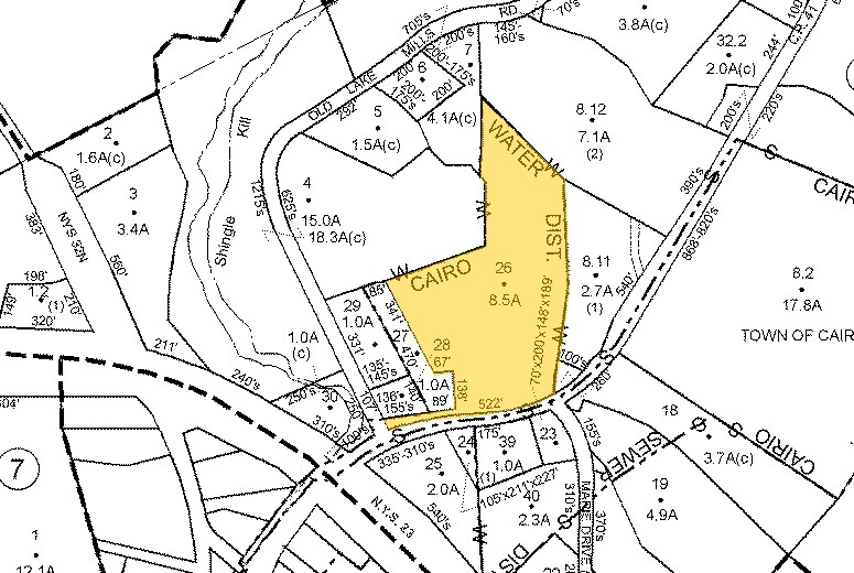53 Lake Mills Rd, Cairo, NY à vendre - Plan cadastral - Image 2 de 15