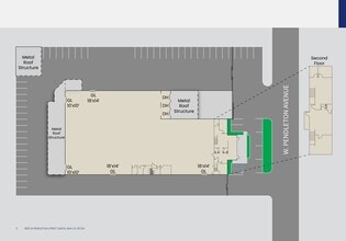 3601-3605 W Pendleton Ave, Santa Ana, CA à louer Plan de site- Image 1 de 1